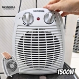 Aquecedor de Ar Mondial, 110V, Cinza, 1500W – A-08