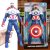 Boneco Capitão América Mighty Hero Series