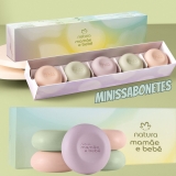 Minissabonetes em Barra Sortidos Mamãe e Bebê